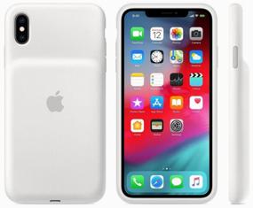 img 3 attached to Apple iPhone XS Max Smart Battery 🔋 Case - 1369 mA, White (Optimized for SEO)