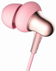 img 3 attached to 🎧 Enhance Your Audio Experience with 1MORE Stylish Dual-Dynamic In-Ear E1025 Headphones, Rose Pink