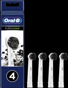 img 3 attached to Oral-B Pure Clean Electric Brush Head Set, White, 4 pcs.