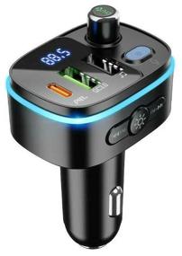 img 2 attached to Car charger, FM transmitter, Bluetooth, car audio player, mp3 player, tf card.