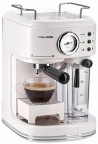 img 4 attached to Carob coffee maker LINNBERG Coffee, white