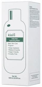 img 3 attached to Klairs Moisturizing toner with green tea extract Daily Skin Hydrating Water, 500 ml