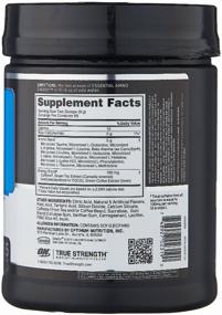 img 3 attached to Amino acid complex Optimum Nutrition Essential Amino Energy, blackberry, 585 gr.