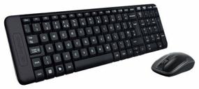 img 3 attached to Logitech Wireless Combo MK220 keyboard mouse set, black