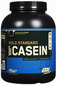 img 3 attached to Optimum Nutrition 100% Casein Gold Standard Protein, 1820g, Supreme Chocolate