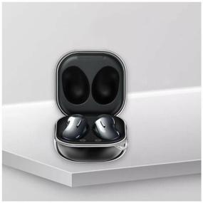 img 4 attached to Grand Price Shockproof Hard Case for Samsung Galaxy Buds Live, Transparent