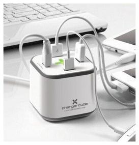 img 3 attached to Charging station Bliss Chargercube 220V-5V USB 4 ports, 8.6A total (4*2.4A(max)) USB2.0 HUB