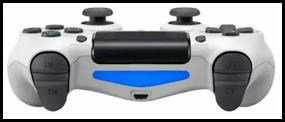 img 4 attached to Wireless Gamepad for PlayStation 4 White Bluetooth / PS4 / PC / Bluetooth Joystick for Sony Playstation and PC