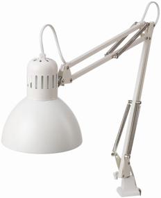 img 3 attached to 💡 IKEA Office Lamp 10355726: 13W E27, White Armature & Shade - Sleek and Functional Lighting