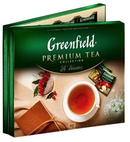 img 2 attached to Greenfield Premium Tea Collecton tea bag set, 24 types, 96 pcs