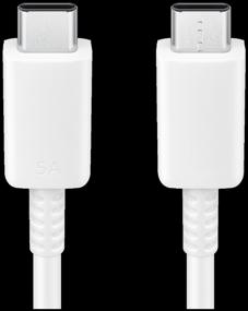 img 3 attached to Samsung USB Type-C cable - USB Type-C (EP-DN975BWRGRU), 1 m, 1 pc. white