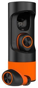 img 2 attached to Motorola VerveOnes wireless headphones, black/orange