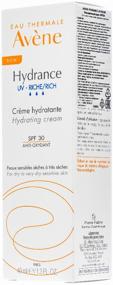 img 3 attached to AVENE Hydrance Rich Hydrating Cream SPF 30 увлажняющий крем для сухой кожи, 40 мл