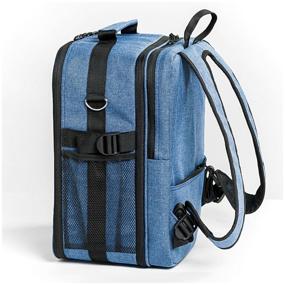 img 4 attached to Backpack-transformer bag for hand luggage Pobedabags SKY Advanced 36х30х27/20
