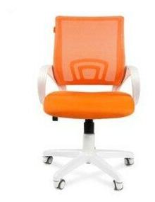 img 3 attached to Computer chair Chairman 696 office, upholstery: textile, color: white/orange