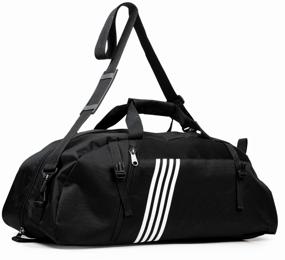 img 4 attached to Sports, Travel Bag Backpack for Men and Women for Fitness, Workouts and Equipment