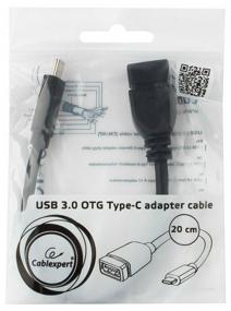 img 4 attached to Переходник/адаптер Cablexpert USB - USB Type-C (A-OTG-CMAF3-01), 0.12 м, черный