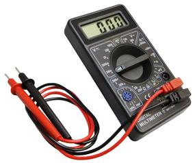 img 4 attached to Переносной цифровой мультиметр с звуковой непрерывностью и термопарой (электрический тестер) LTX DT-838