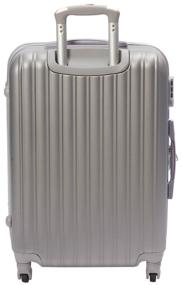 img 2 attached to TEVIN case, ABS plastic, support legs on the side wall, 37 l, size S, gray