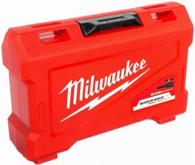 img 2 attached to Milwaukee Shockwave Bit & Bit Set 4932430908, 40 pcs, Red