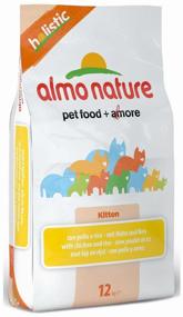 img 3 attached to Dry food for kittens, pregnant and lactating cats Almo Nature Holistic, with chicken 12 kg