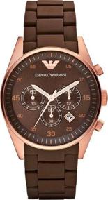 img 4 attached to Wrist watch EMPORIO ARMANI AR5890 quartz, chronograph, waterproof, illuminated hands