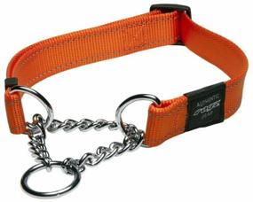 img 2 attached to Training collar Rogz Utility M (HC11), neck circumference 31-45 cm, orange, M