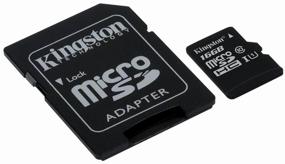 img 4 attached to 📷 Kingston Canvas Select microSDHC 16 GB Class 10 Memory Card - High Speed R/W 80/10 MB/s with SD Adapter