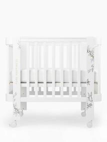 img 3 attached to Convertible bed Happy Baby Mommy Love, longitudinal pendulum, solid wood, white