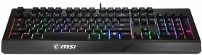 img 4 attached to MSI Vigor GK20 gaming keyboard black, russian