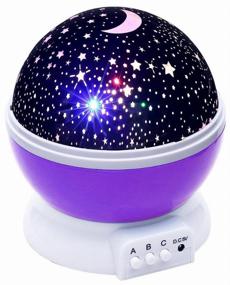 img 4 attached to Night Projector Star Master Starry Sky 012-1361, 2.6 W, Armature color: purple, Plafon color: colorless
