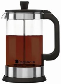 img 4 attached to 🔥 Polaris Lorenzo-600FP French Press: 600ml Black/Silver - Superior Brewing Experience