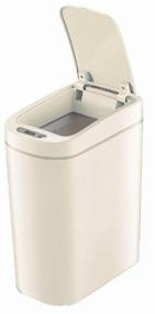 img 2 attached to Xiaomi Ninestars Waterproof Sensor Trash Can, 7 L Cream