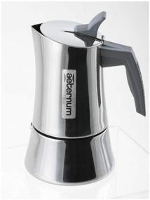 img 3 attached to 🔥 Premium Metallic Geyser Coffee Maker - Bialetti Aeternum Divina 160ml - Best Buy!