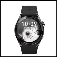 smart watch wearfit w&ox3 / bluetooth / sports watch / fitness / call / black black / sms, whatsapp logo