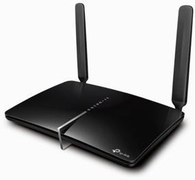 img 2 attached to 🔥 High-Speed TP-LINK Archer MR600 WiFi Router in Sleek Black Design