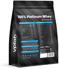 img 2 attached to Protein vplab 100% Platinum Whey, 750 gr., caramel frappe