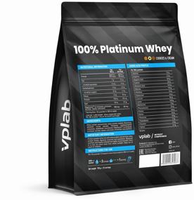 img 2 attached to Protein vplab 100% Platinum Whey, 750 gr., cookies with cream