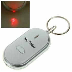 img 3 attached to Keychain /whistle-responsive, built-in LED, glows in the dark /keychain with whistle search/white