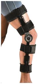 img 4 attached to Orliman Knee brace 94250, universal size, height 71 cm, black