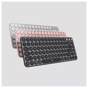 img 2 attached to Wireless Keyboard Xiaomi MIIIW Dual Mode Wireless Keyboard Air 85 (MWXKT01) eng. layout(pink)