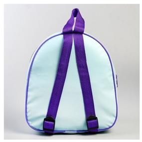 img 3 attached to Backpack for girls Disney Frozen heart "Frozen heart", preschool, size 26.5 x 23.5 cm