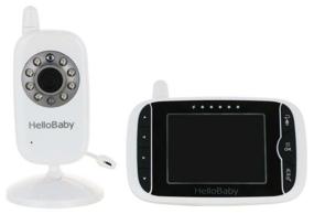 img 3 attached to Video baby monitor Hello Baby HB32, black