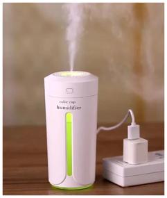 img 2 attached to Ultrasonic Humidifier Color Cup Humidifier Aroma Diffuser