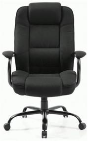 img 4 attached to Computer armchair Brabix Heavy Duty HD-002 for head, upholstery: textile, color: black