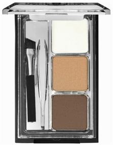 img 2 attached to Wet n Wild Ultimate Brow Kit, soft brown