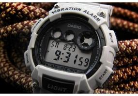 img 1 attached to Wrist watch CASIO Collection Men W-735H-8A2, beige