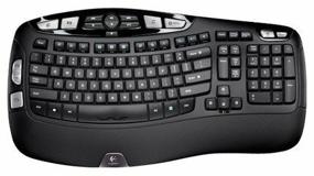 img 2 attached to Game Keyboard Logitech Wireless Keyboard K350 Black USB