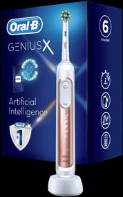 img 2 attached to Electric toothbrush Oral-B Genius X, rose gold