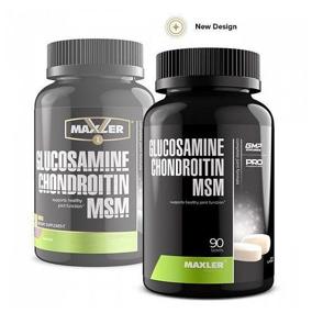 img 2 attached to Preparation for strengthening ligaments and joints Maxler Glucosamine Chondroitin MSM, 90 pcs.